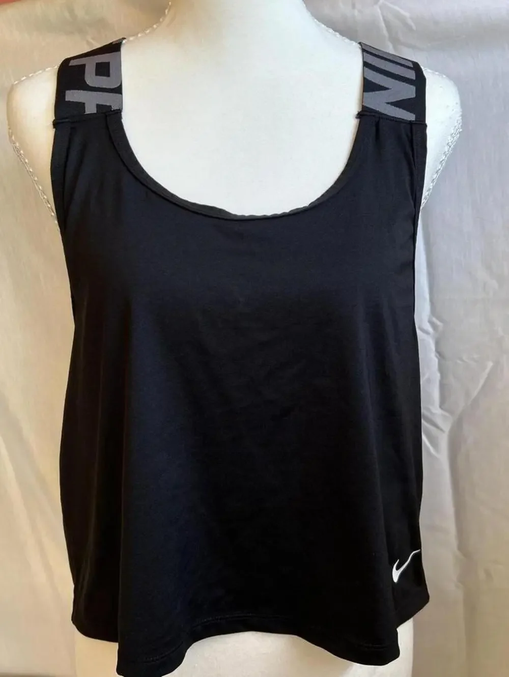 Nike Women's Black Vests-tanks-cami